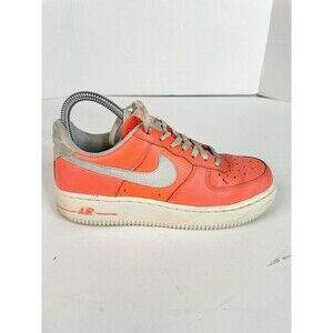 Nike Air Force 1 Peach Orange Shoes AF1 315115-801 Womens Size 6.5